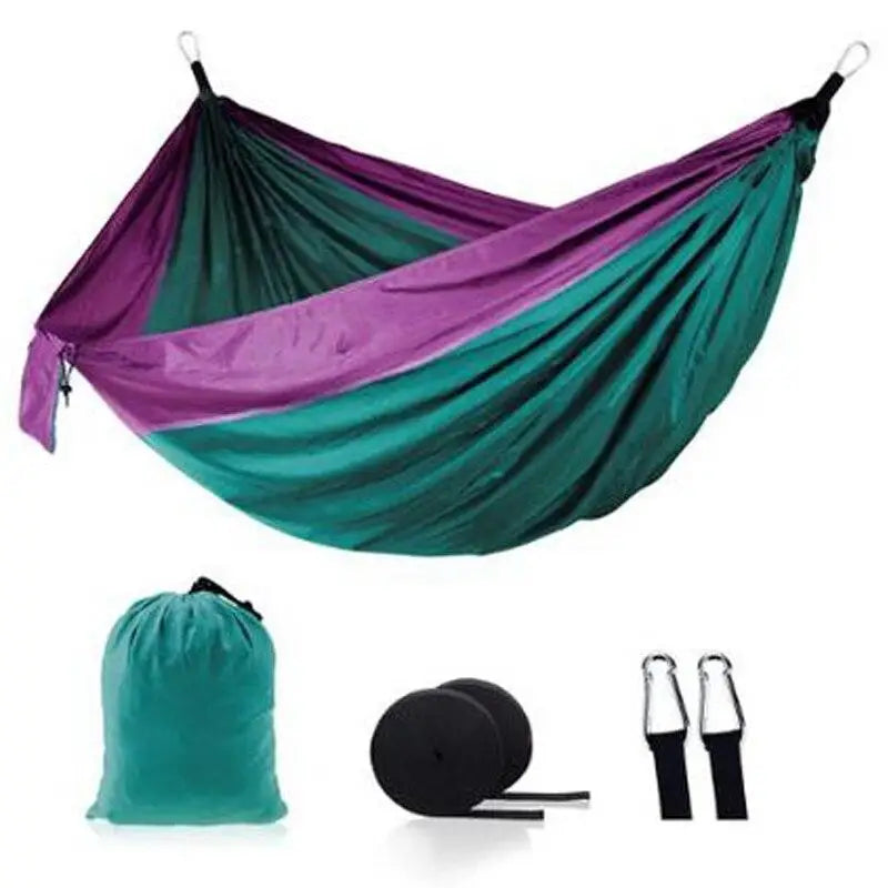 Hamac en toile de parachute 2 personnes