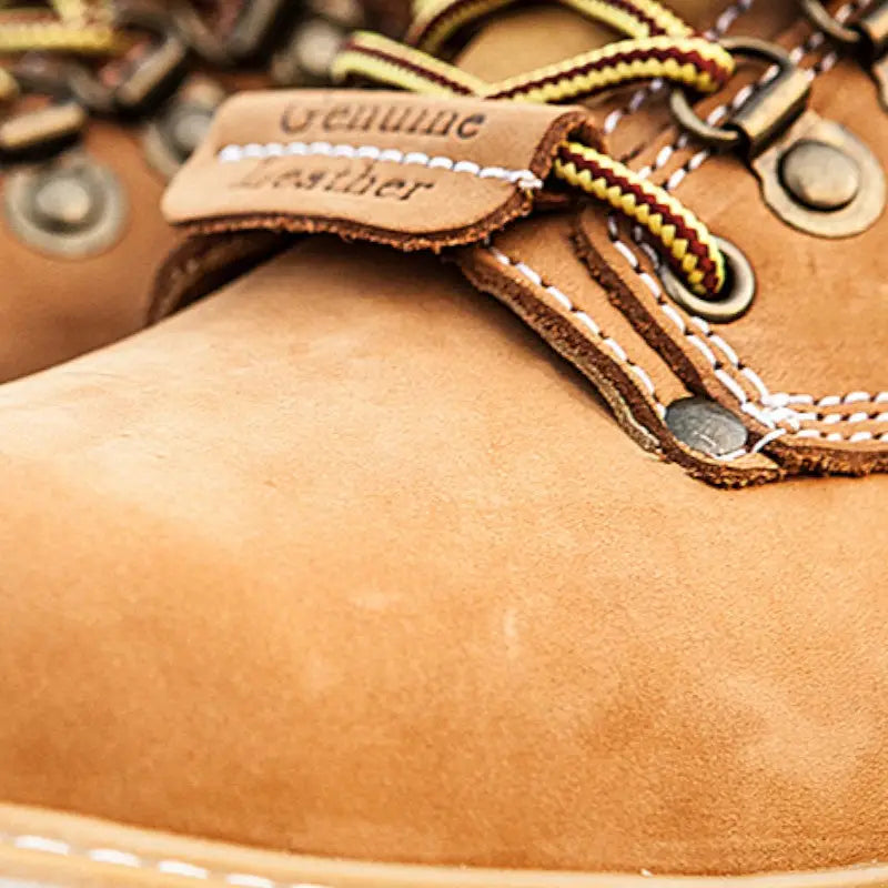 Bottines homme cuir nubuck