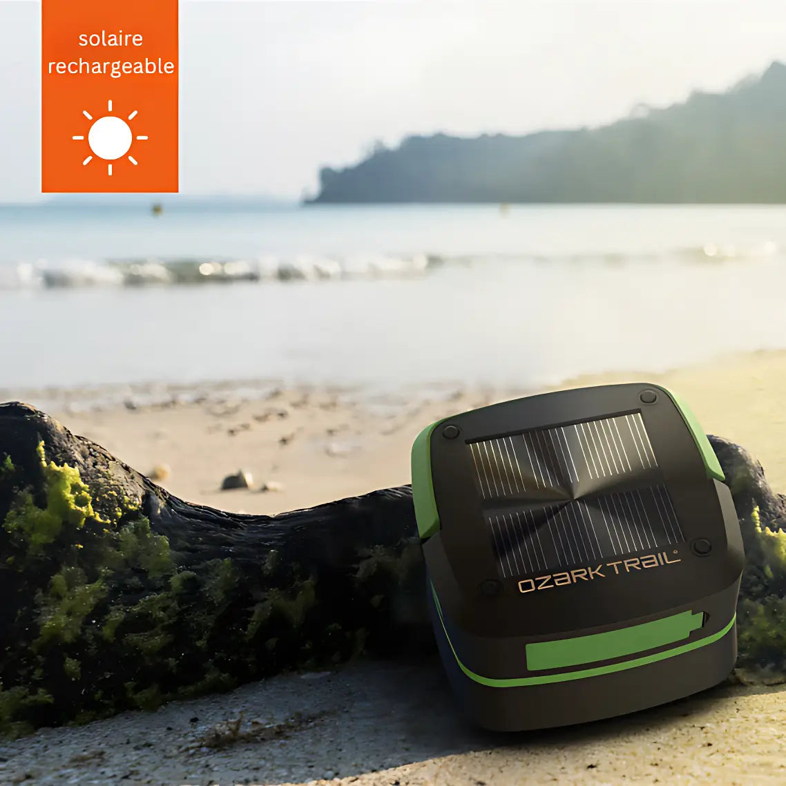 Lampe de camping solaire