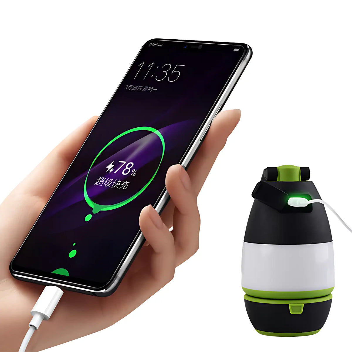 Lampe de camping 3 led