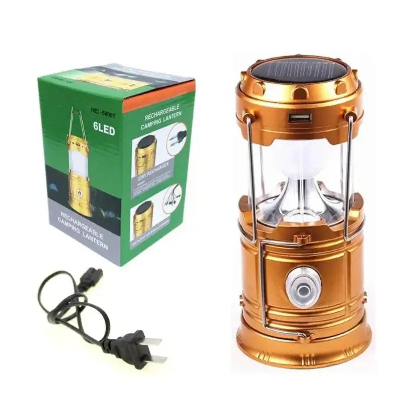 Lampe tempête led rechargeable