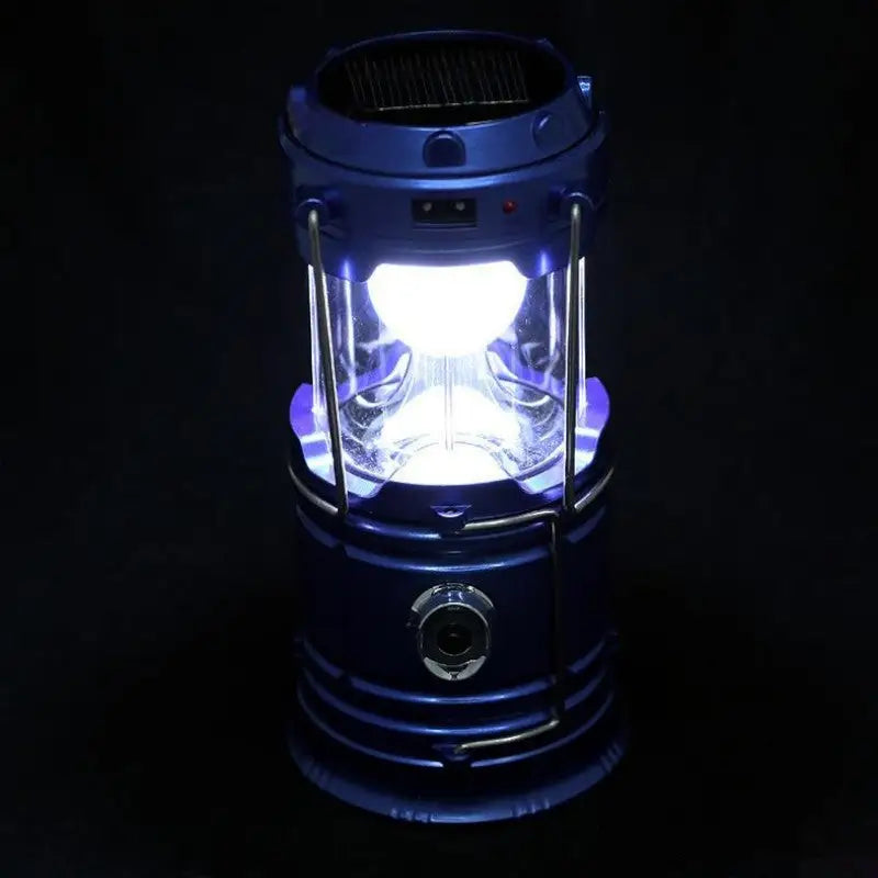 Lampe tempête led rechargeable