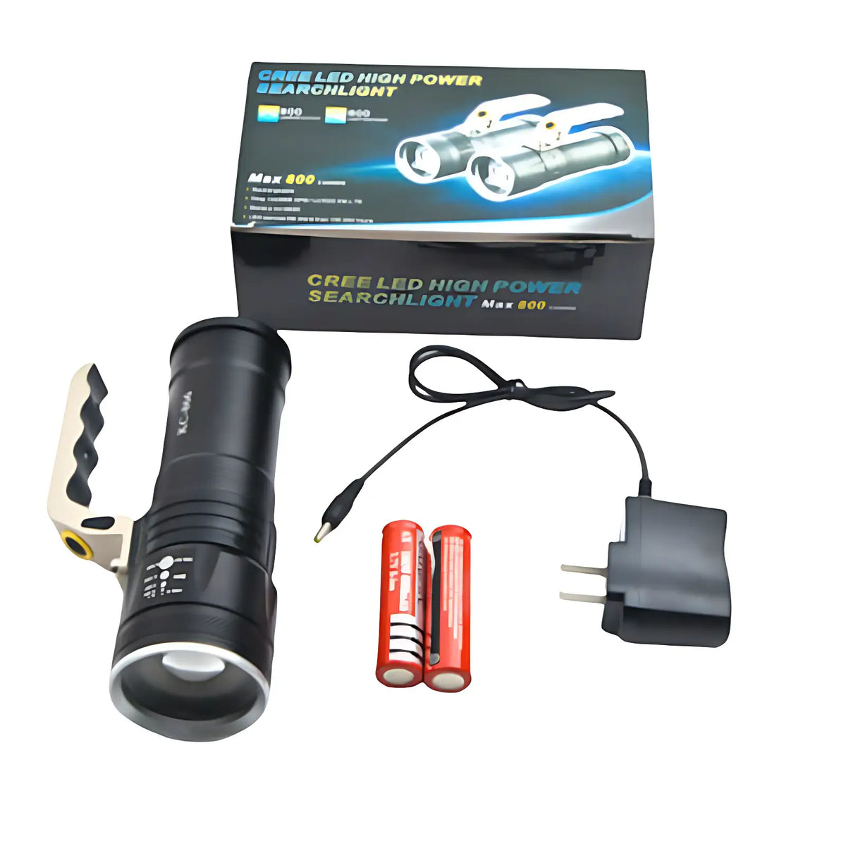 Lampe torche led rechargeable camping