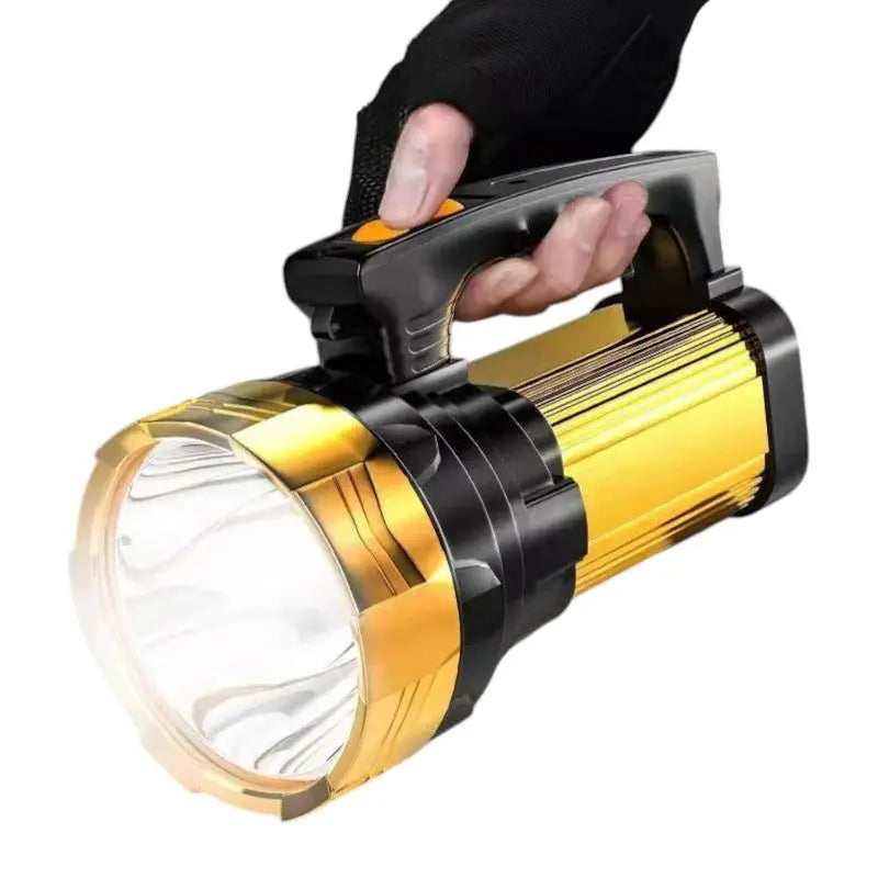 Lampe torche puissante cave