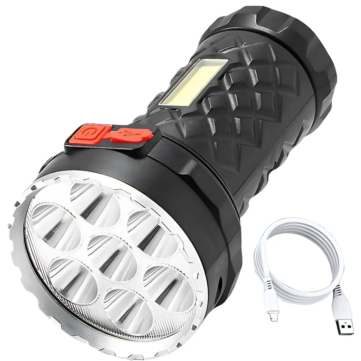 Lampe torche puissante rechargeable