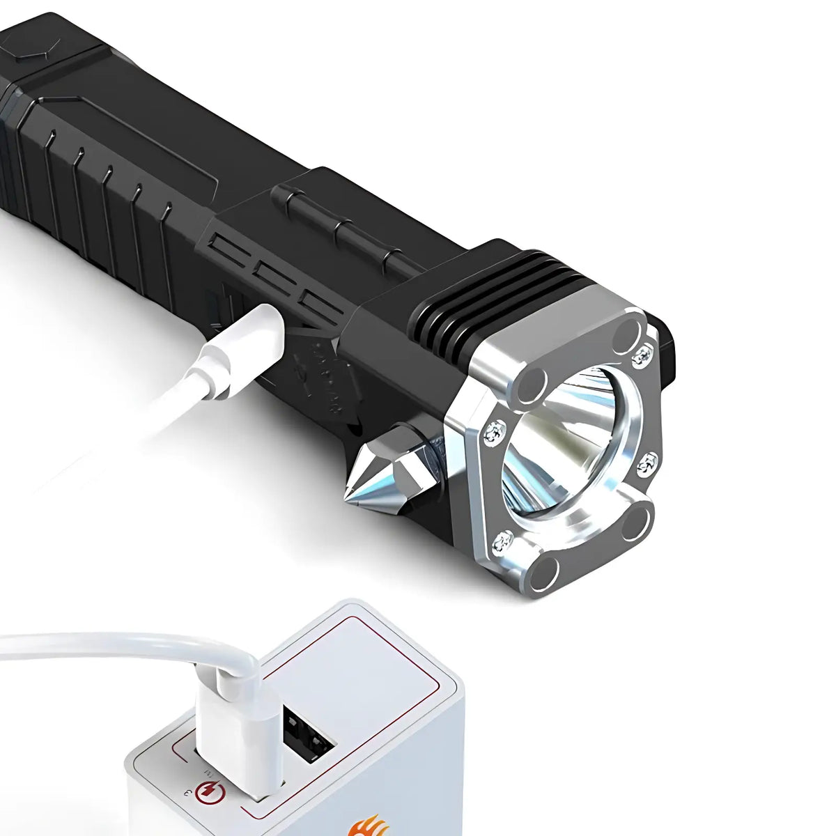 Lampe torche puissante tactique