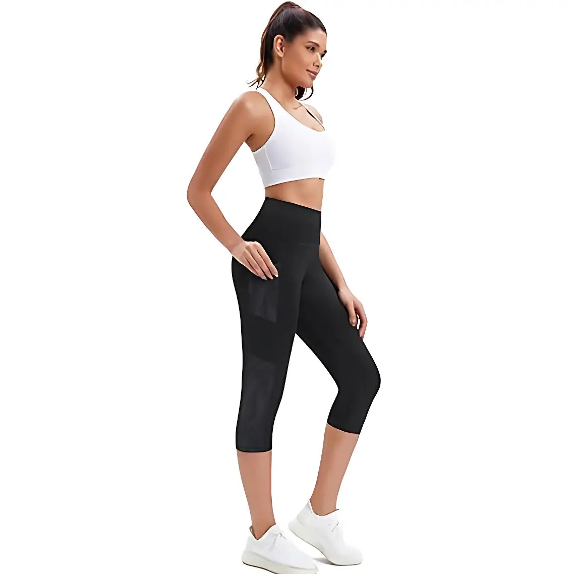 Legging court randonnée femme