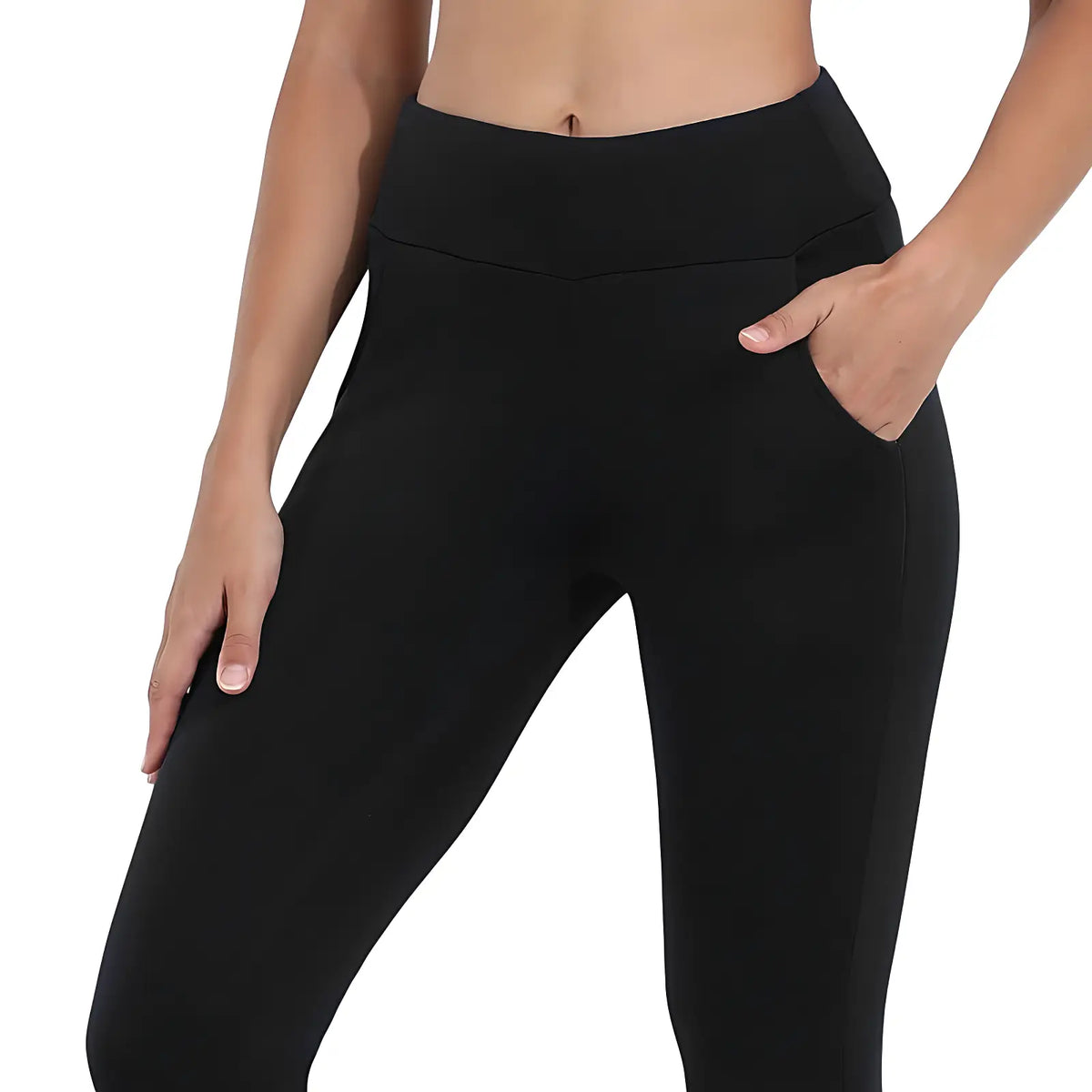 Legging doublé polaire femme randonné