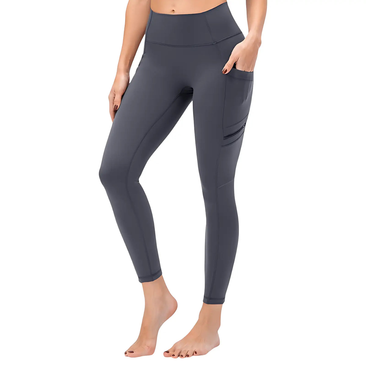 Legging randonnée femme poche zippée