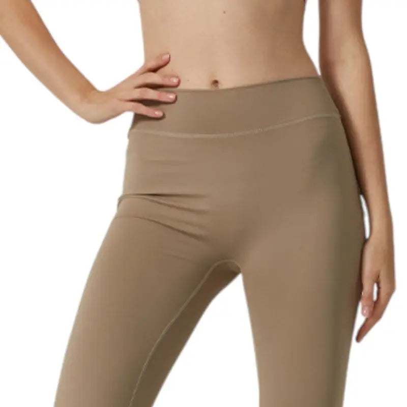 Legging randonnée femme taille haute à poches cargo