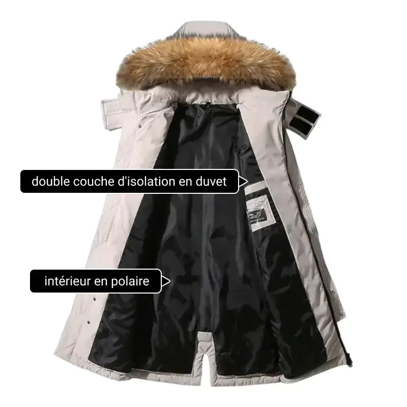 Parka militaire grand froid doublure polaire