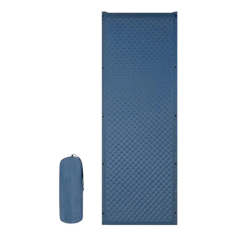 Matelas autogonflant bleu 185x51x5