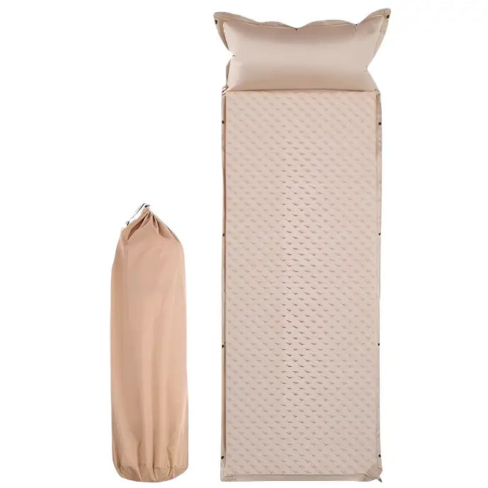 Matelas autogonflant simple 5 cm beige