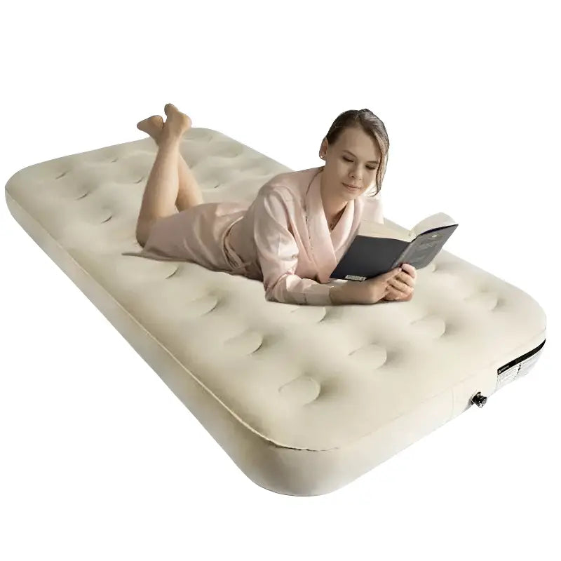 Matelas gonflable camping portable