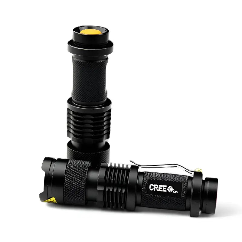Mini lampe torche led zoom rechargeable
