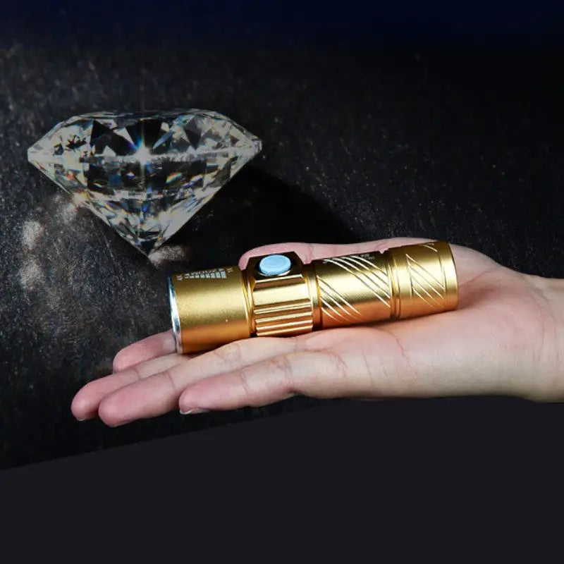 Mini lampe torche rechargeable usb