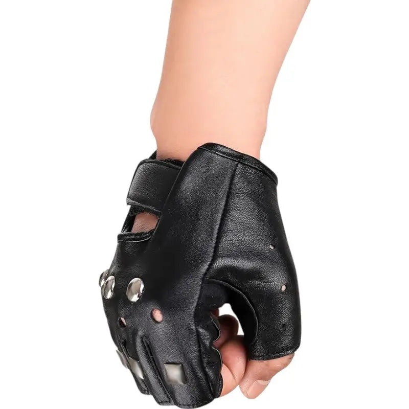 Mitaine homme cuir synthétique