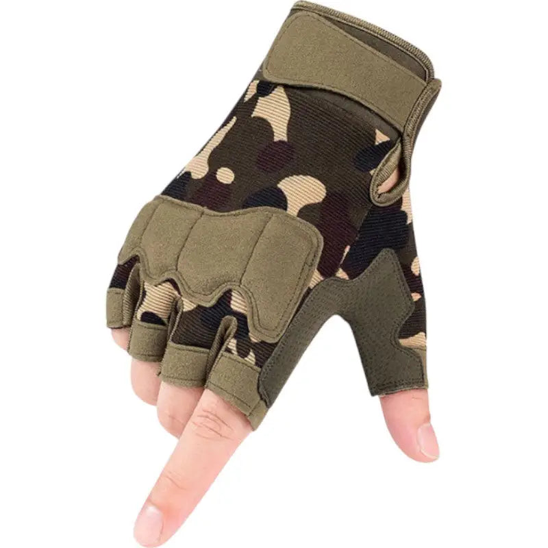 Mitaine militaire camouflage femme