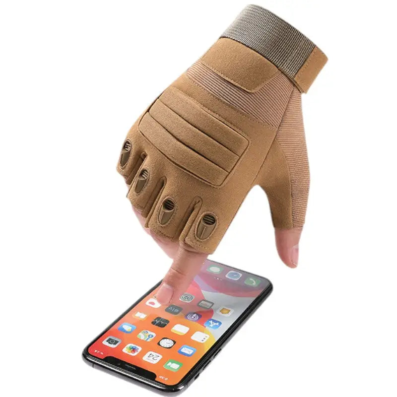 Gants tactiques sans doigts femme