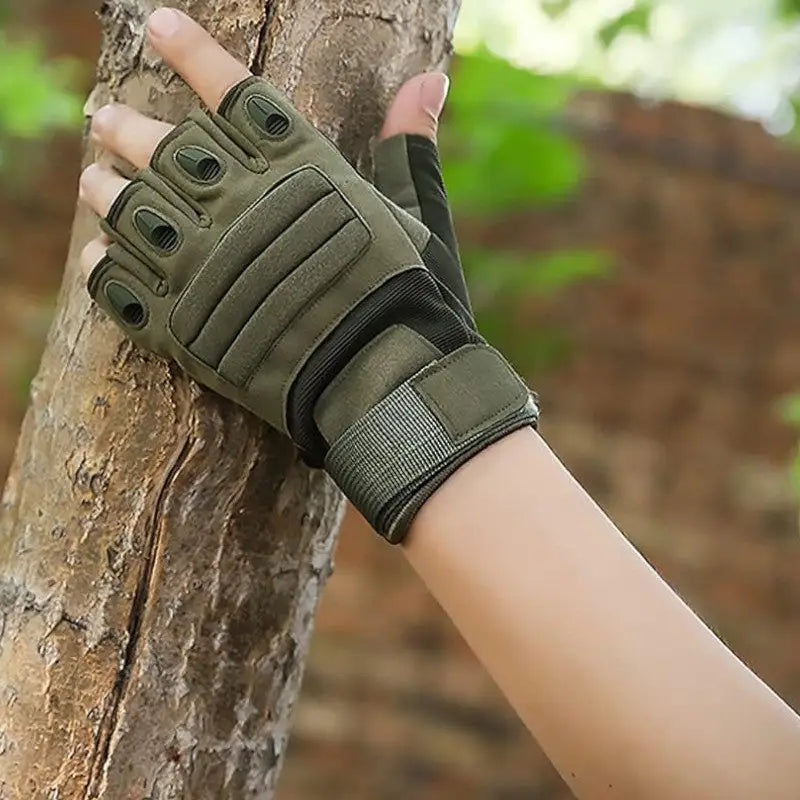 Gants tactiques sans doigts femme