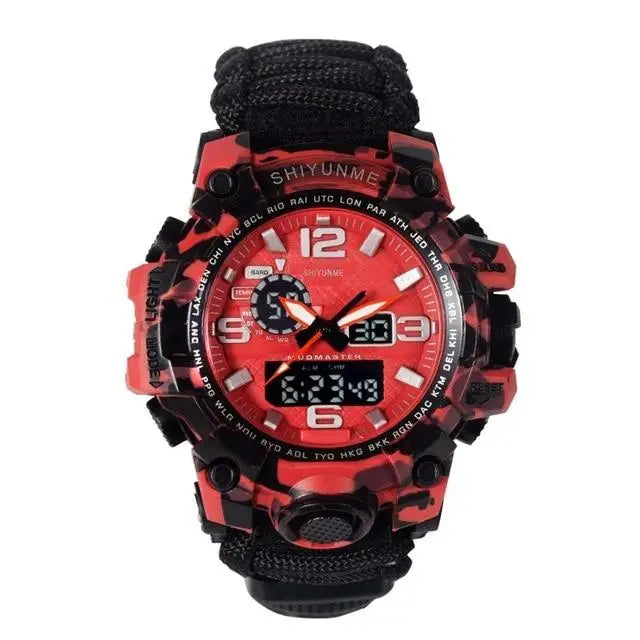 Montre militaire avec boussole