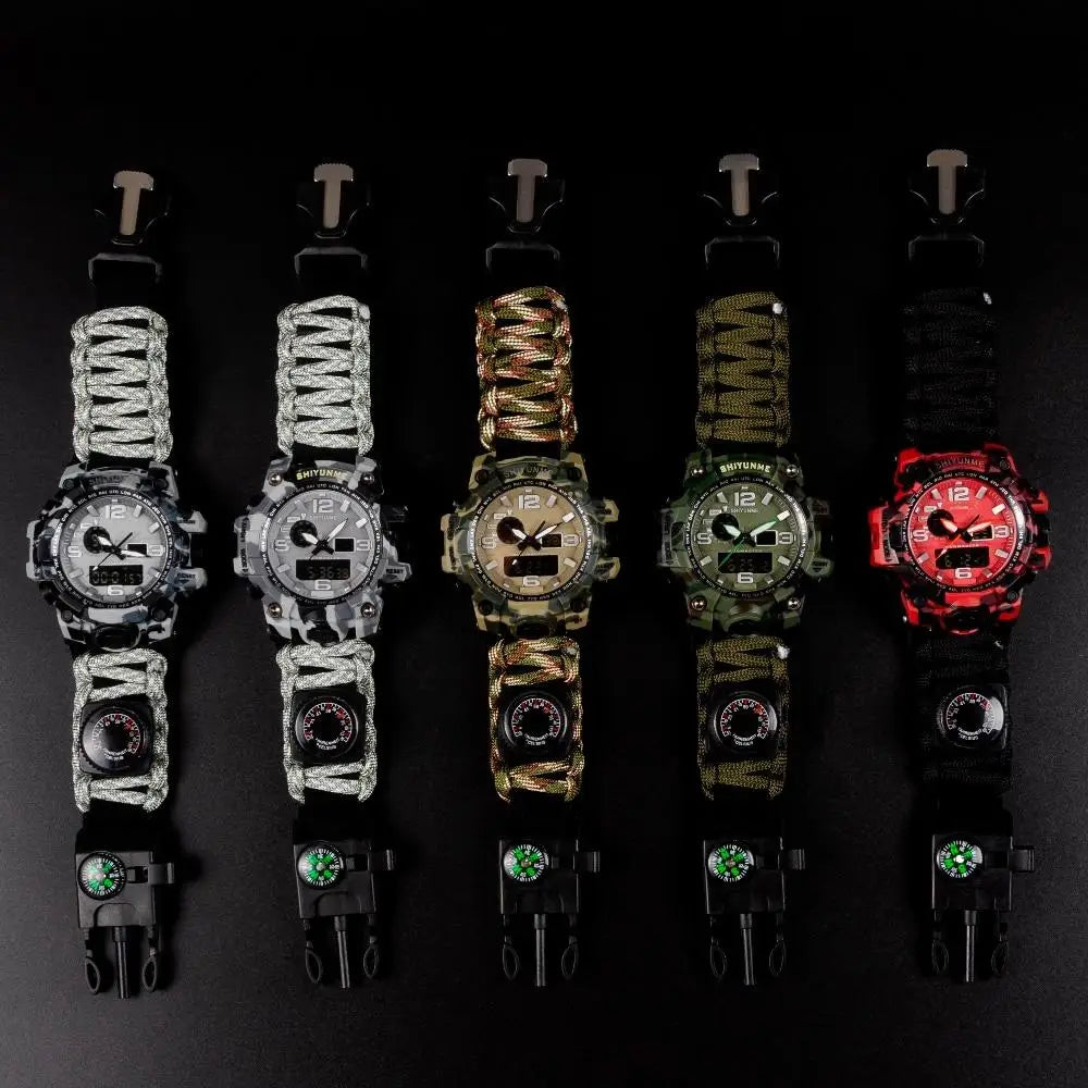 Montre militaire avec boussole