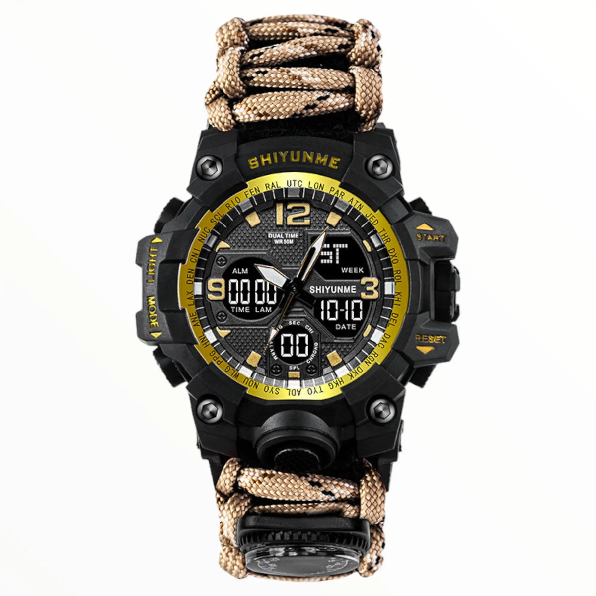 Montre multifonction survies
