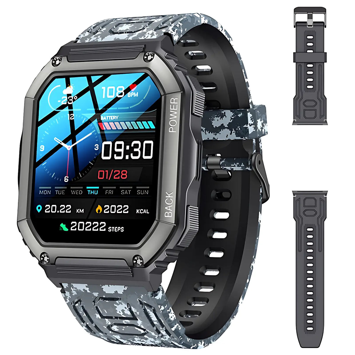 Montre randonnée ecran tactile