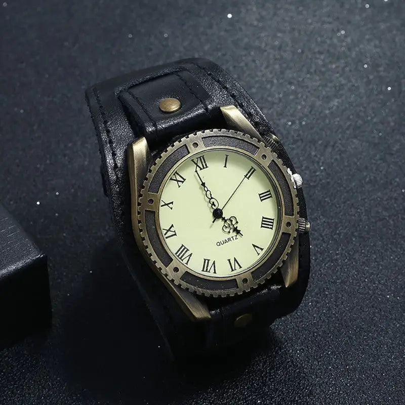 Montre style vintage homme