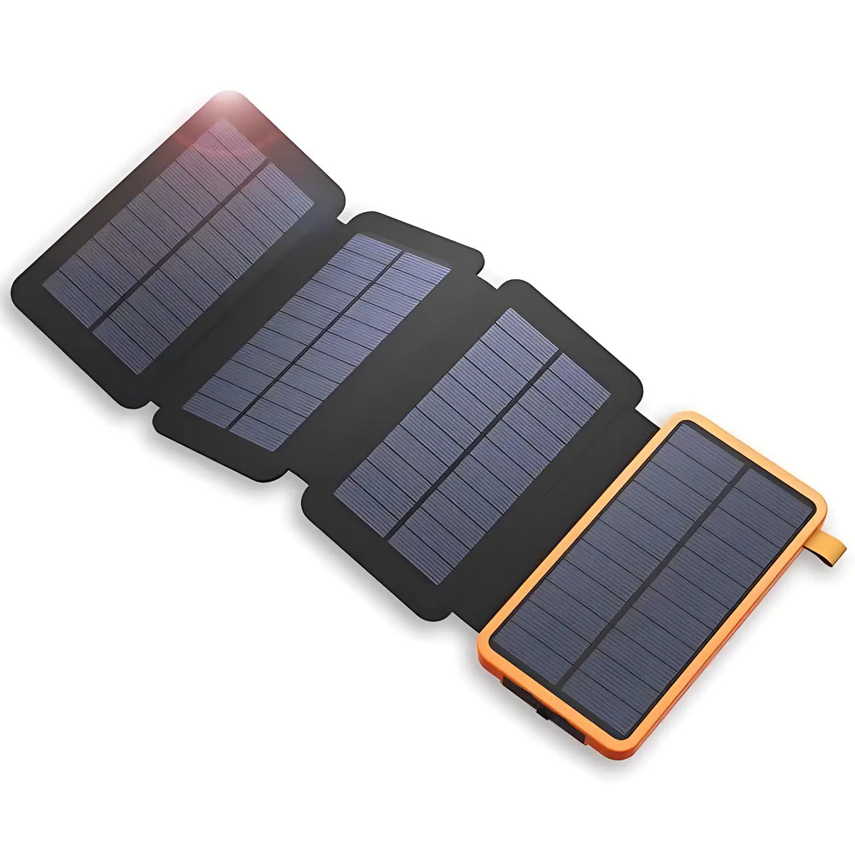 Powerbank solaire pliable randonnée