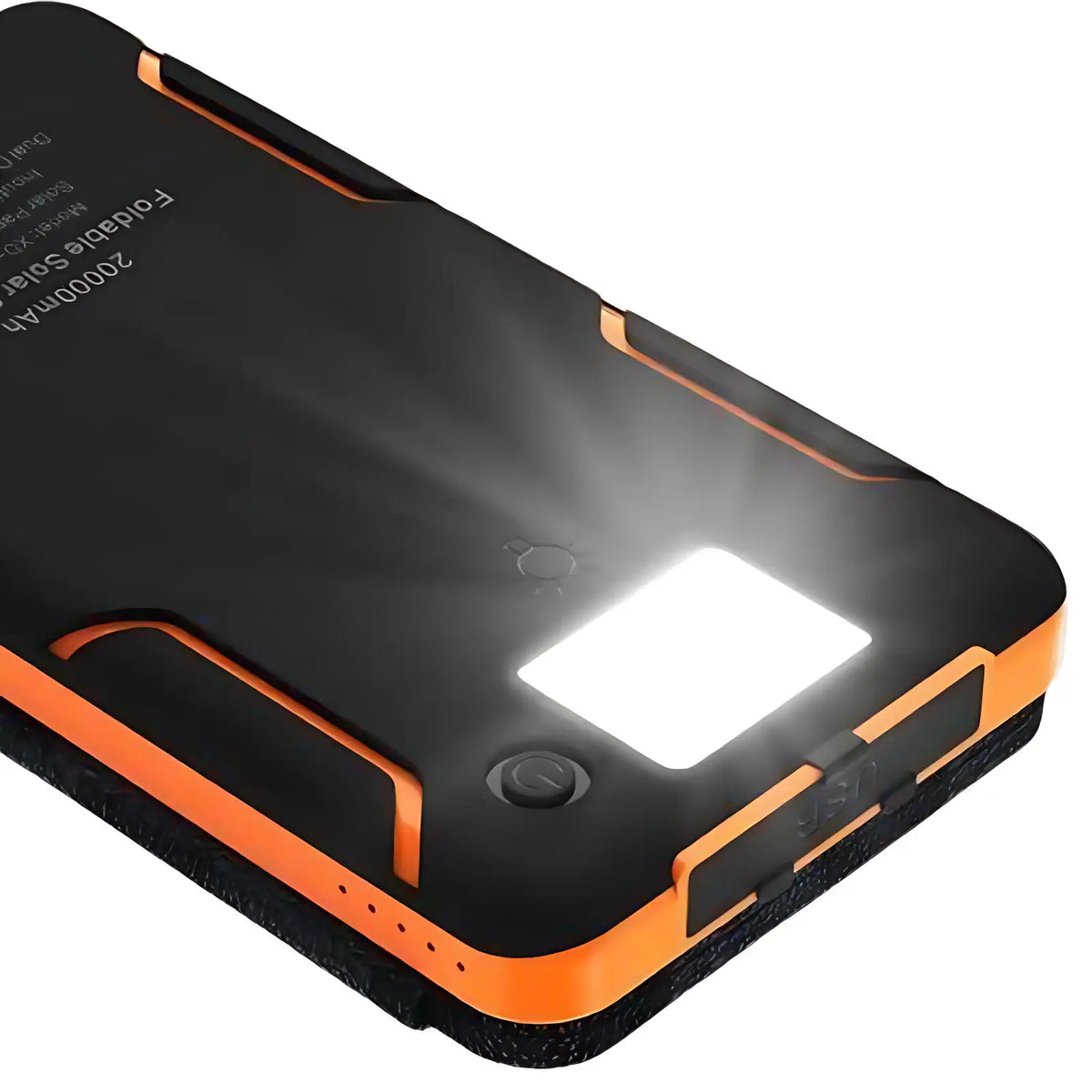 Powerbank solaire pliable randonnée