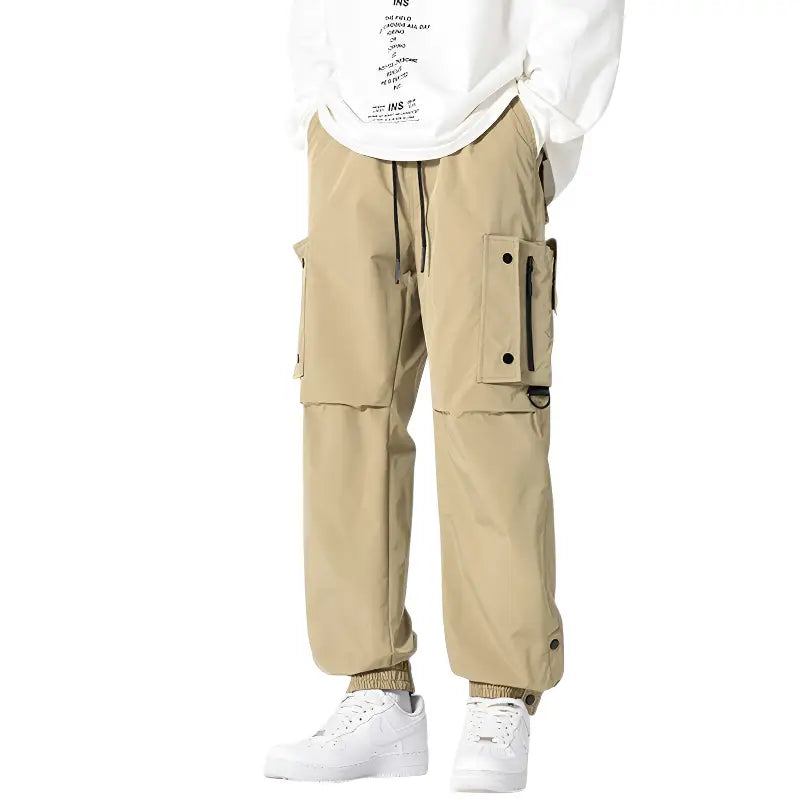 Pantalon de trekking kaki