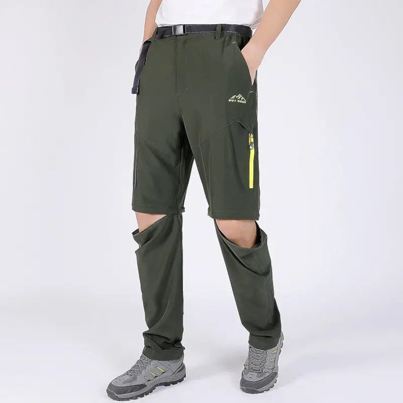Pantalon de randonnée convertible homme