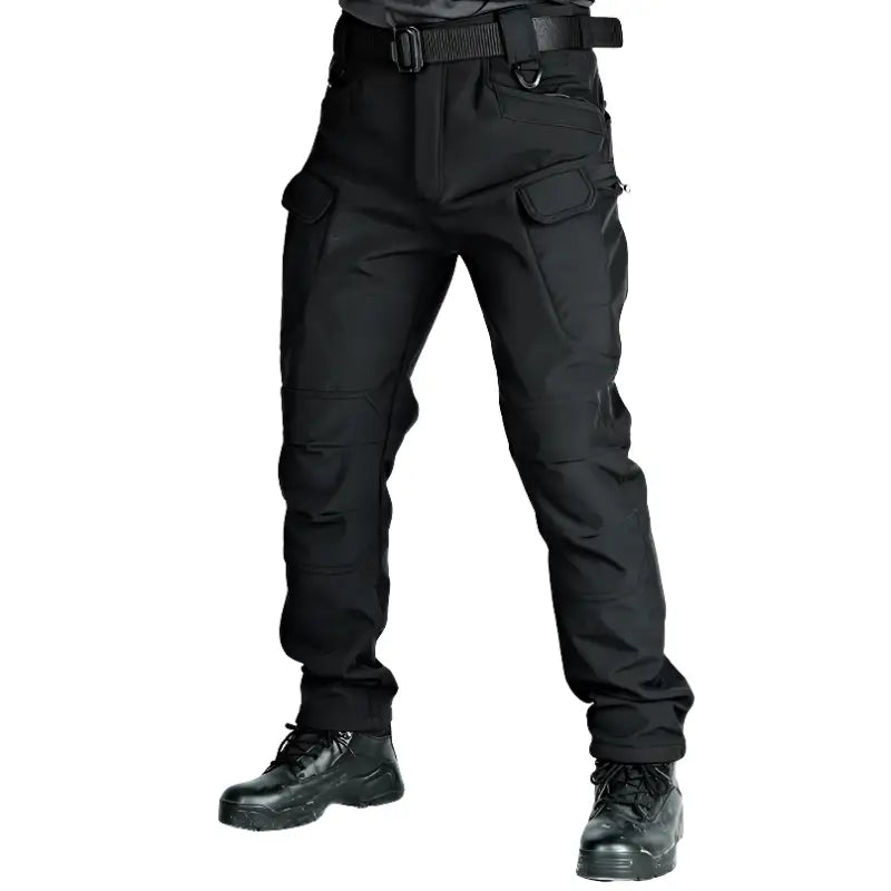 Pantalon treillis noir