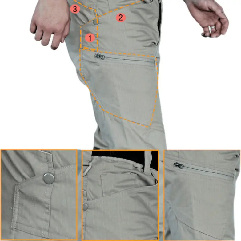PANTALON TREILLIS TACTIQUE