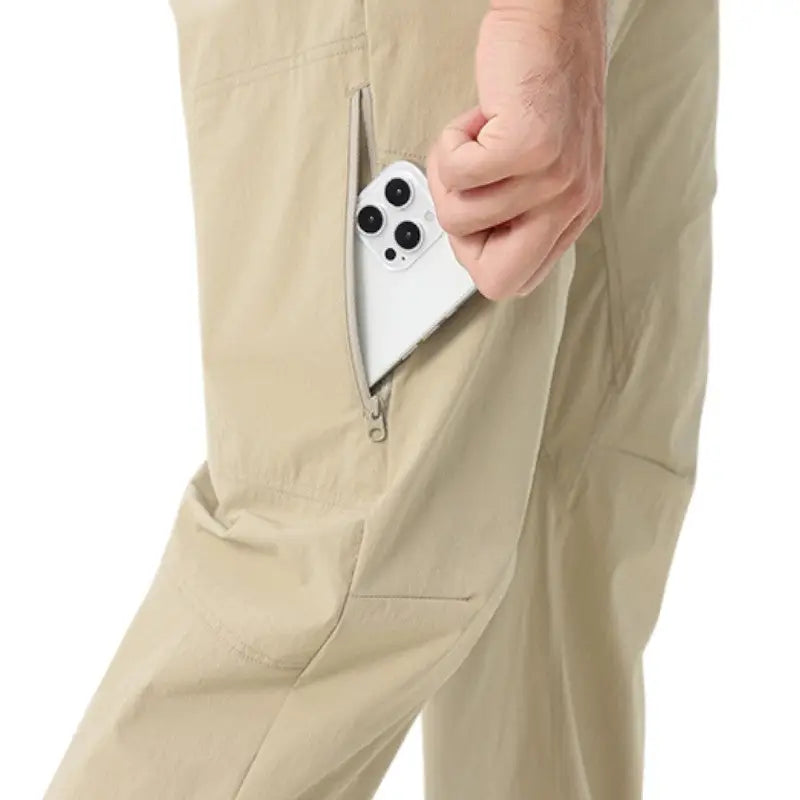 Pantalon trekking beige