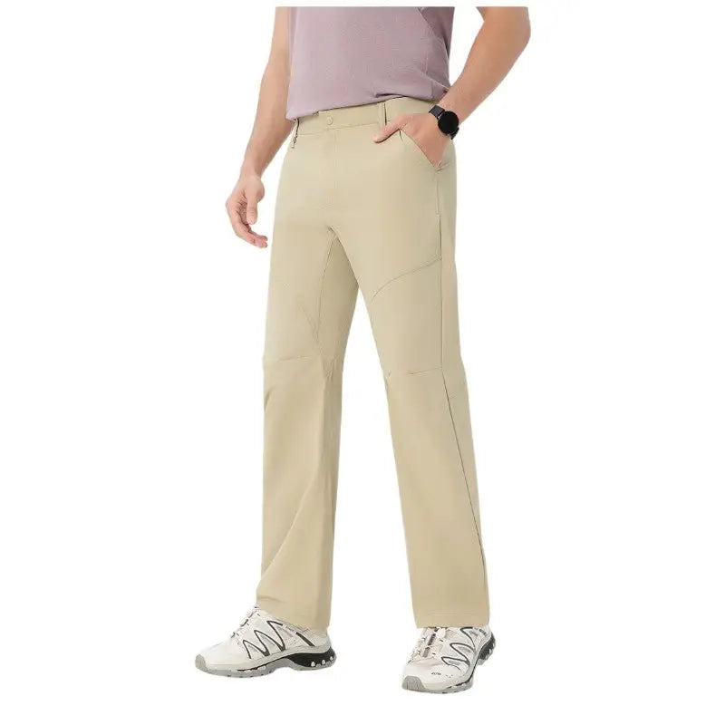 Pantalon trekking beige
