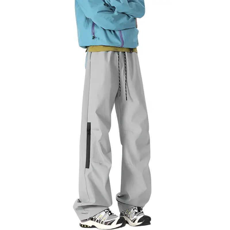 Pantalon trekking gris