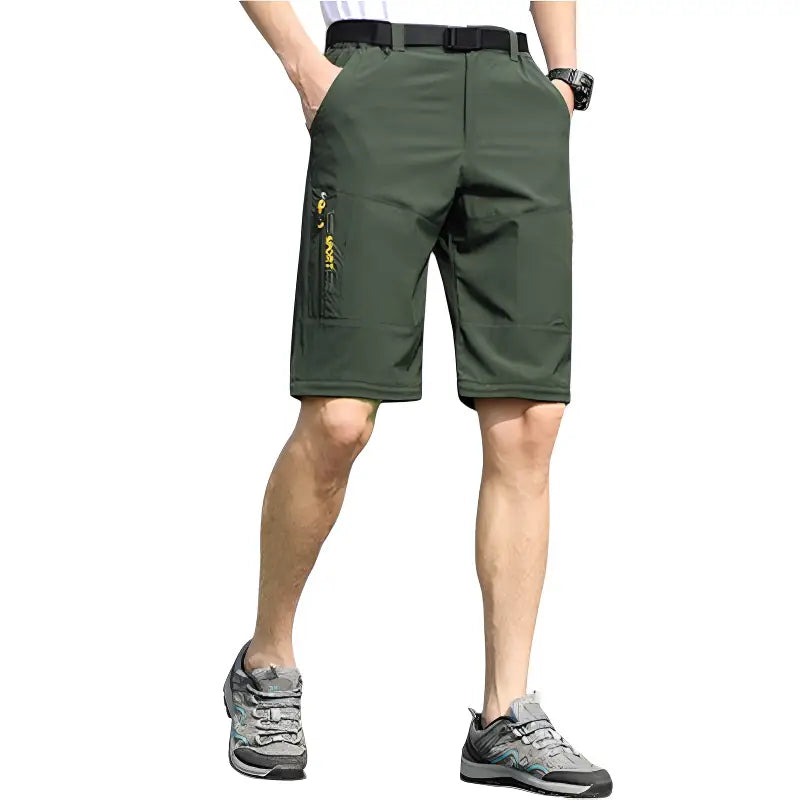 Pantalon trekking vert