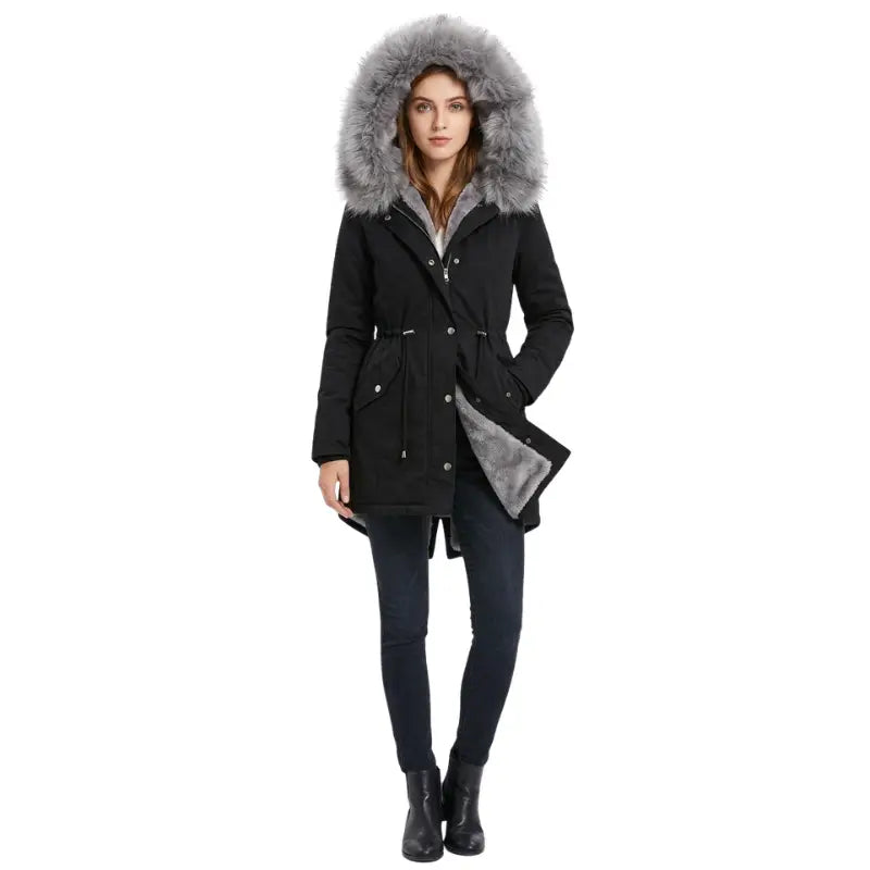 Parka femme militaire