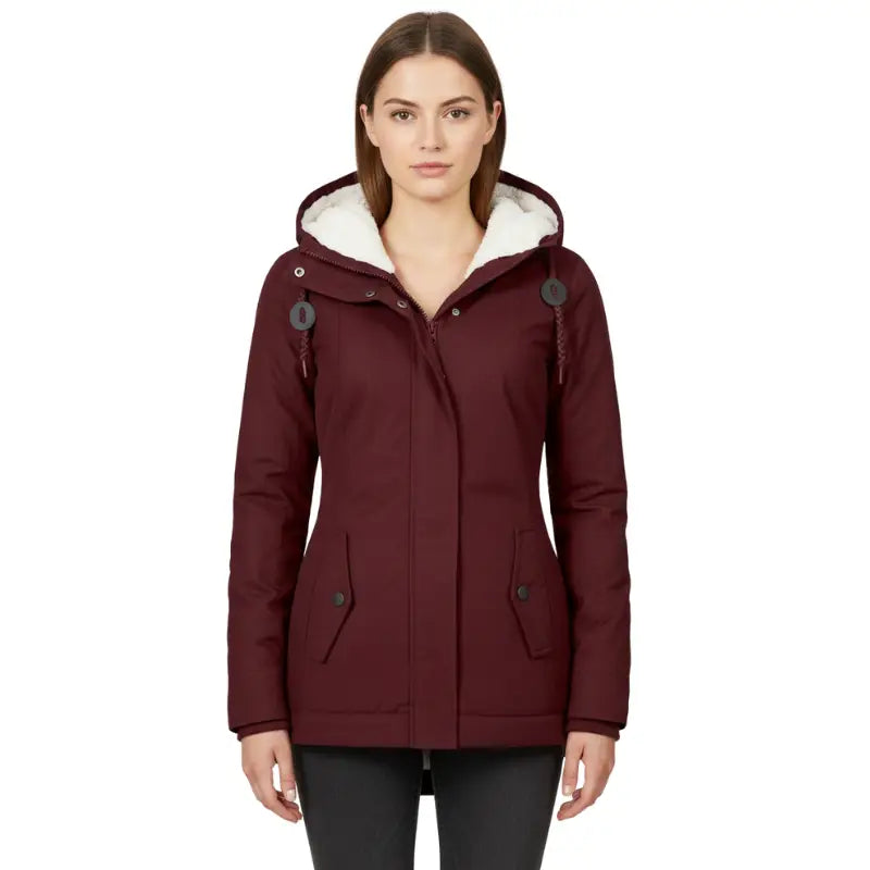 Parka femme militaire doublure sherpa chaude