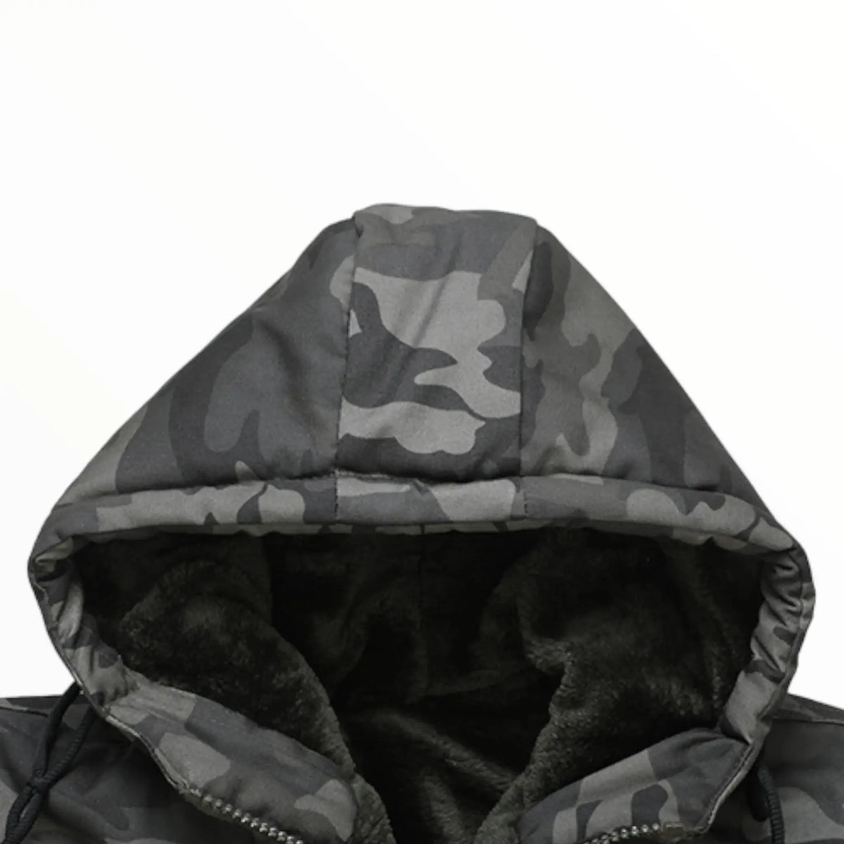 Parka militaire camouflage homme