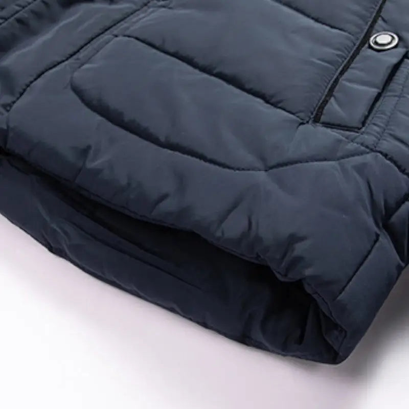Parka militaire homme bleu