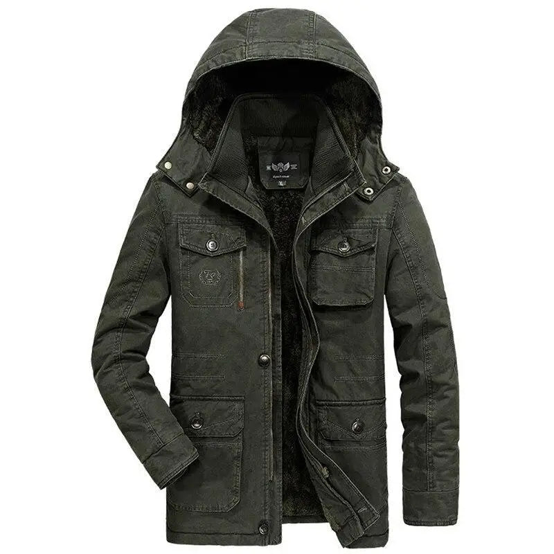 Parka militaire homme grande taille
