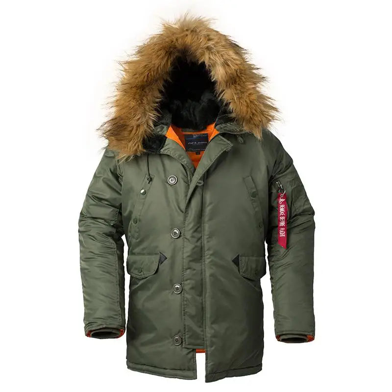 PARKA MILITAIRE - LONGUE