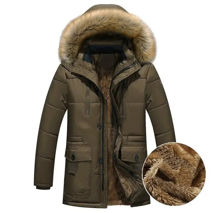 PARKA MILITAIRE - MI-LONGUE