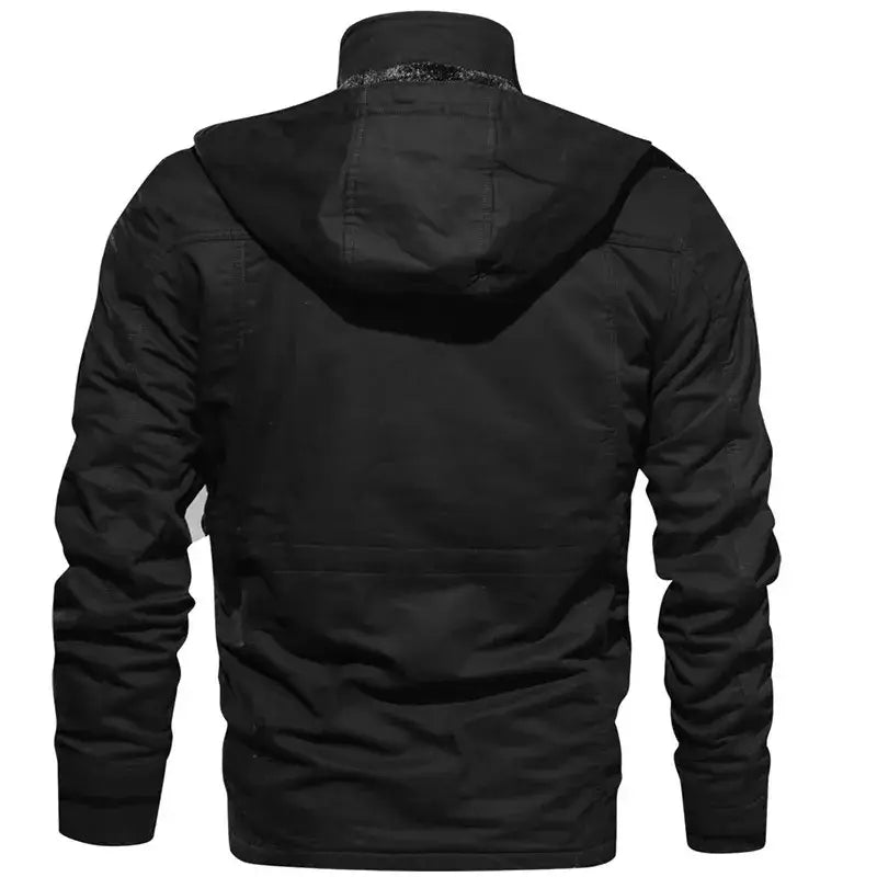 parka militaire poches multiples