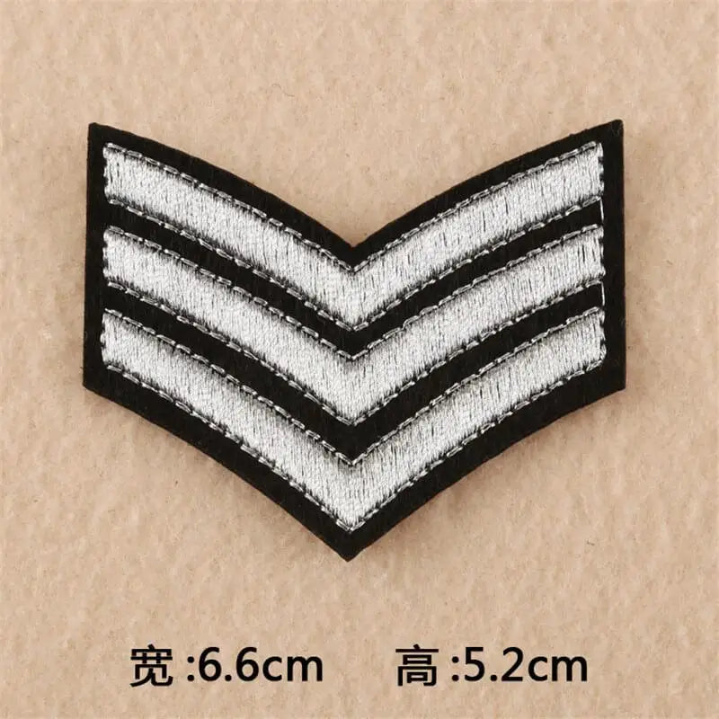 PATCH GRADE MILITAIRE