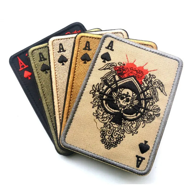 PATCH MILITAIRE - CARTE DE LA MORT