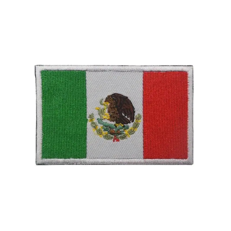 PATCH MILITAIRE - DRAPEAU BRODÉ